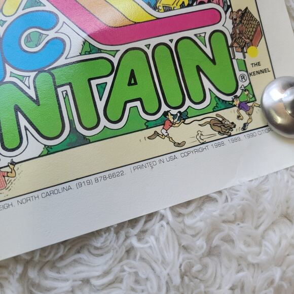 Vintage Disney Magic Kingdom Viper Poster 80s 90s - Picture 9 of 10